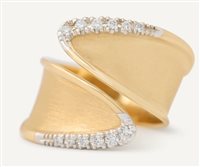 Anillo Marco Bicego Mujer Lunaria in Oro amarillo Diamante 0.046 Ct AB660-B - AB660-B